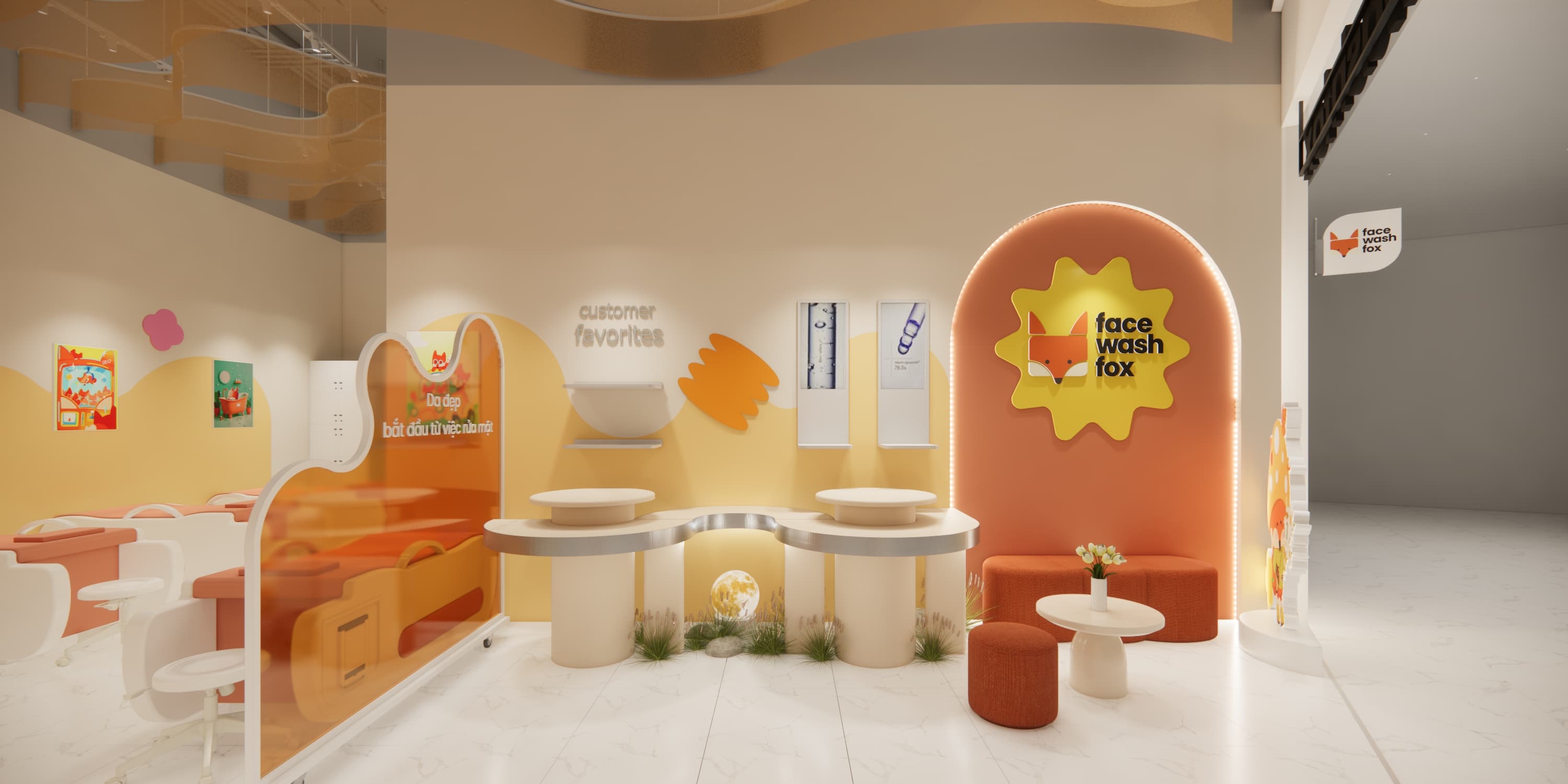 Không gian Face Wash Fox tại TP Hồ Chí Minh