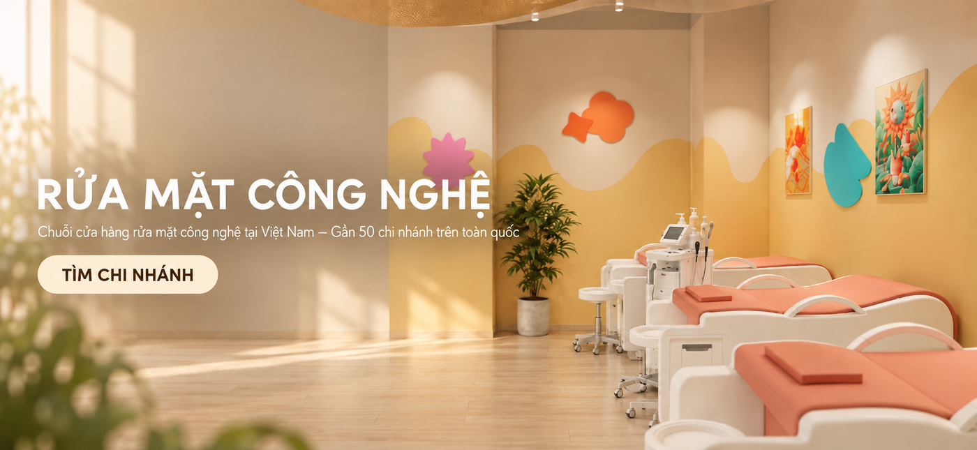 Rửa mặt công nghệ — Tìm chi nhánh Face Wash Fox