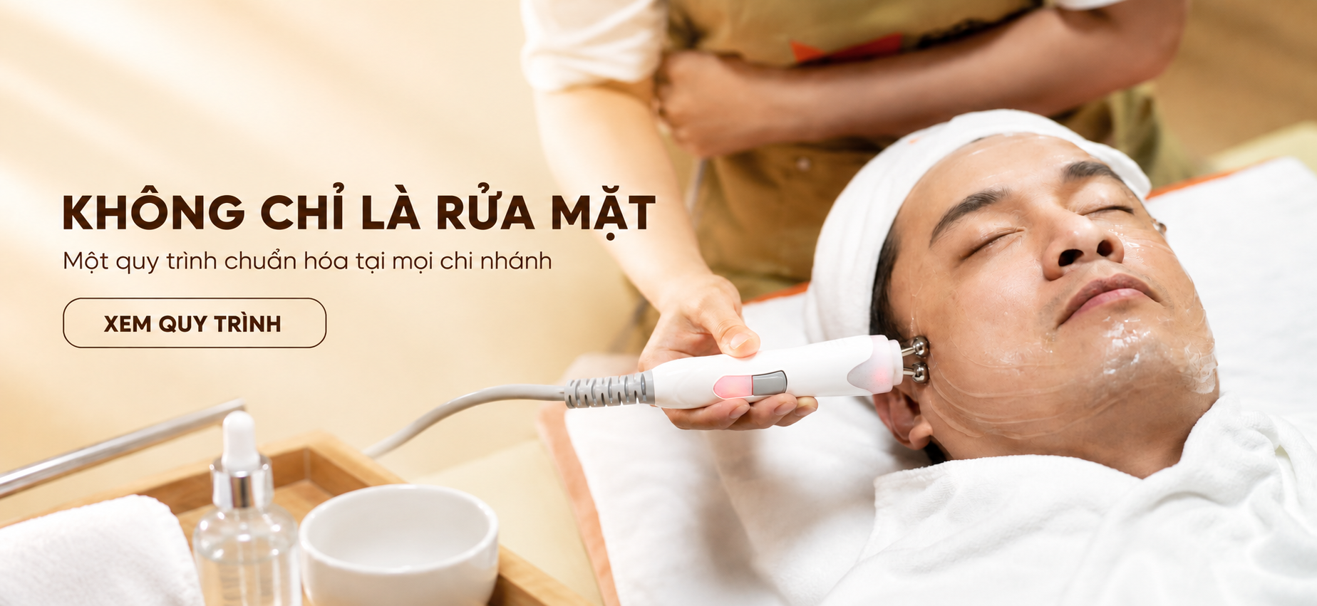 Không chỉ là rửa mặt — Xem quy trình chuẩn hóa